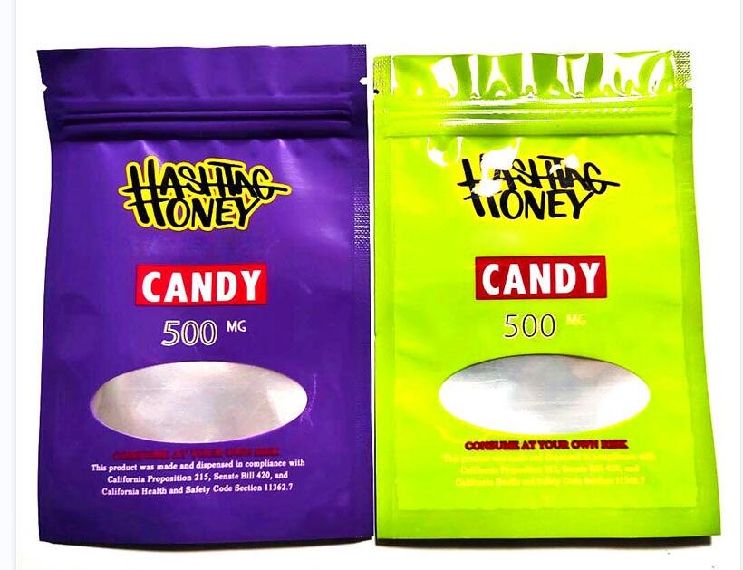 2021 new 500mg HASHTAG HONEY Candy bags Edibles Packaging Plastic Bag Food Safe Mylar Storage with windows mell proof
2021 new 500mg HASHTAG HONEY Candy bags Edibles Packaging Plastic Bag Food Safe Mylar Storage with windows mell proof