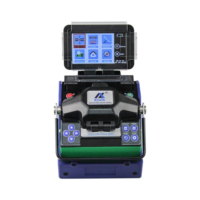 Fiber Optic Equipment Wholesaler 6 Motors Eloik ALK-88A FTTH Optical Welder ARC Fusion Splicer
Fiber Optic Equipment Wholesaler 6 Motors Eloik ALK-88A FTTH Optical Welder ARC Fusion Splicer