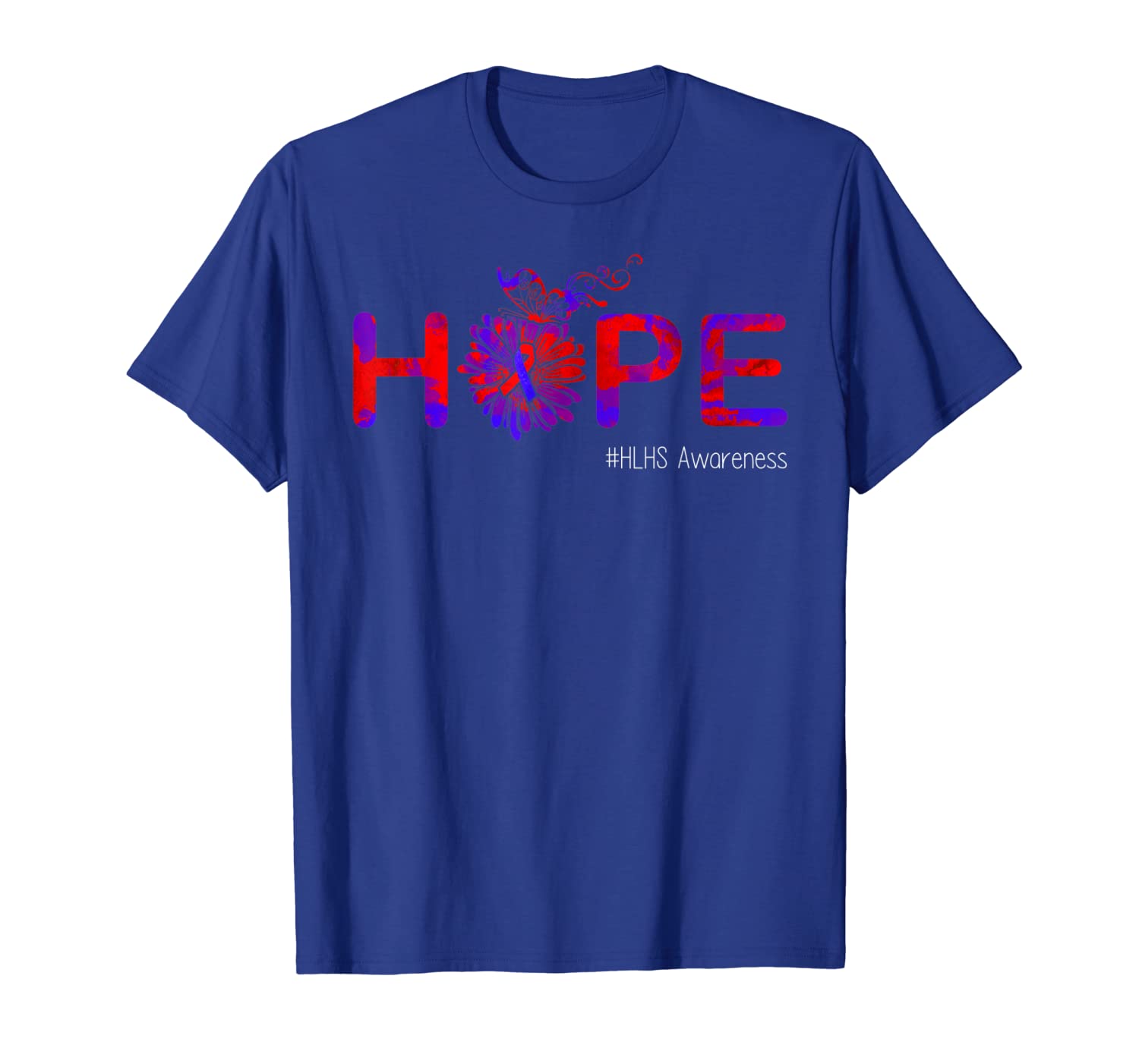 hope butterfly ribbon hlhs awareness tshirt gifts, White;black
hope butterfly ribbon hlhs awareness tshirt gifts, White;black