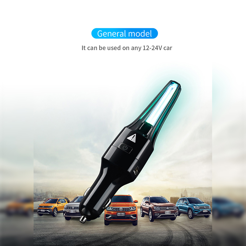 Mini 12V Air Purifier Fresh Anion Smart Illumination Car Vehicle ozone meter Cleaner for Home Office Gift