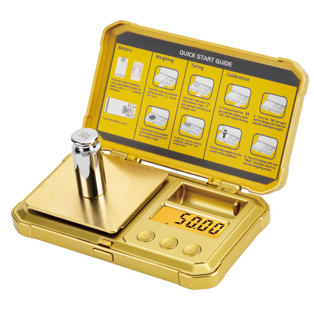 Mini Small Gram Scale 200g/0.01g STEAMPUNK 24K Gold Scale Digital Pocket Scale with LCD Tare for Jewelry Herbs Medicines
Mini Small Gram Scale 200g/0.01g STEAMPUNK 24K Gold Scale Digital Pocket Scale with LCD Tare for Jewelry Herbs Medicines