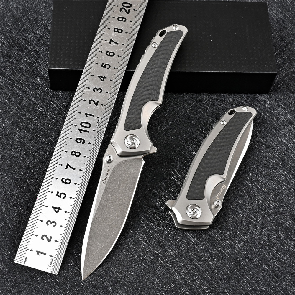 Tactical Military Folding Blade Knife S35VN Steel High Hardness TC4 Titanium Alloy Handle Outdoor Camping Survival Knives Pocket EDC Tools
Tactical Military Folding Blade Knife S35VN Steel High Hardness TC4 Titanium Alloy Handle Outdoor Camping Survival Knives Pocket EDC Tools