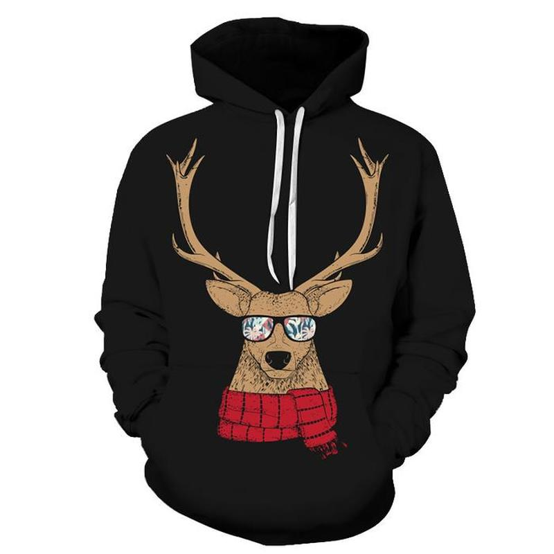 Christmas Festive Edition Men's S 3D Printing Hoodie Visual Impact Party Top Punk Gothic Round Neck High Quality Sweatshirt Hoodie, Black
Christmas Festive Edition Men's S 3D Printing Hoodie Visual Impact Party Top Punk Gothic Round Neck High Quality Sweatshirt Hoodie, Black