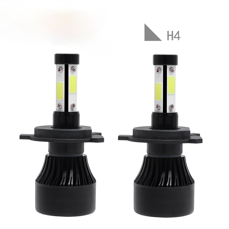 X7 LED Car Headlight 4 Sides H4 H7 H11 9004 9007 H13 9005 9006 9012 5202 Auto Bulbs Headlamp