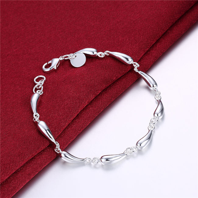 Sterling Silver Plated Full water drop Link, Chain Bracelet GSSB209 fashion 925 silver plate jewelry bracelets
Sterling Silver Plated Full water drop Link, Chain Bracelet GSSB209 fashion 925 silver plate jewelry bracelets