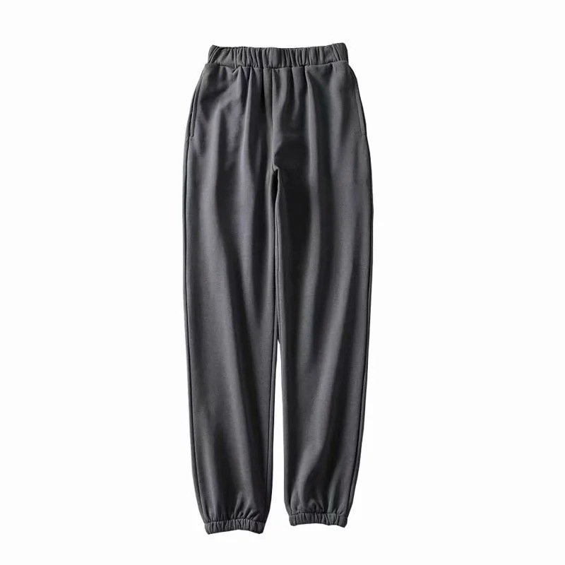 Nomikuma Spring Causal Solid Women Sweatpants Stretch High Waist Long Trousers Korean Thin Harem Pants Mujer Pamtalon 6E219 210427