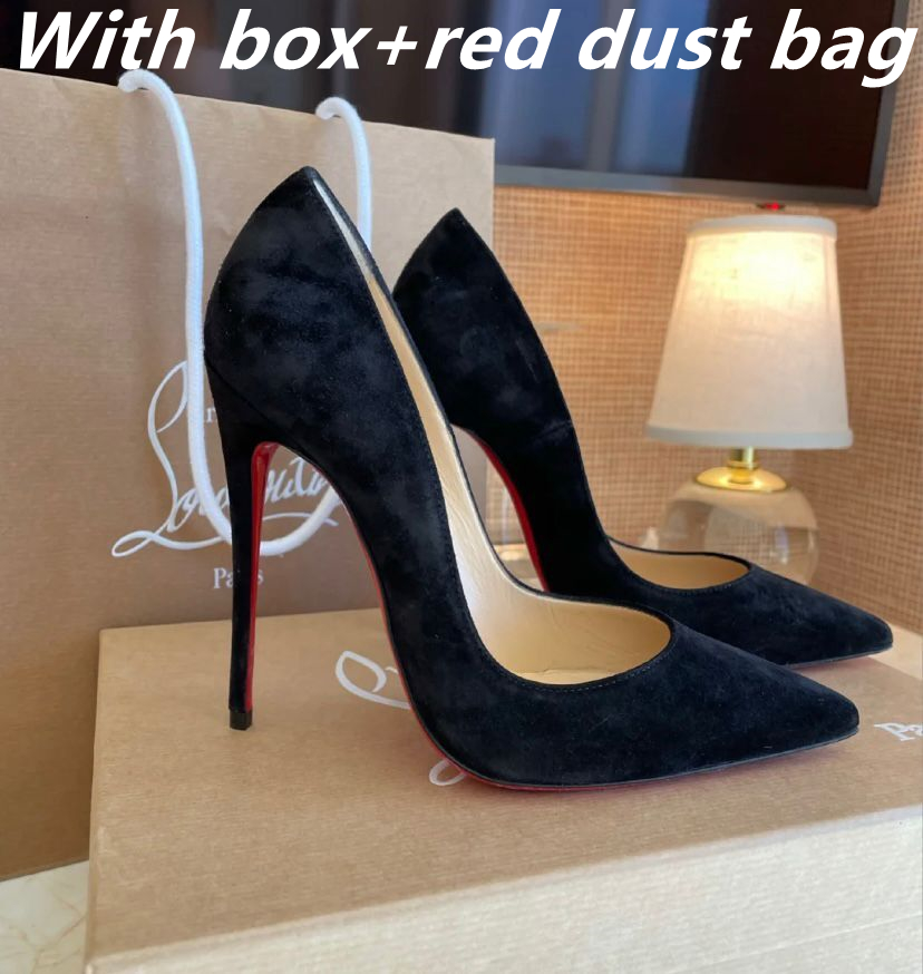Designer-Luxury Designer Women Dress Shoes Red Bottoms High Heels 12CM So Kate Pink Black Pointed Toe Patent Leather With Studded Spike
Designer-Luxury Designer Women Dress Shoes Red Bottoms High Heels 12CM So Kate Pink Black Pointed Toe Patent Leather With Studded Spike