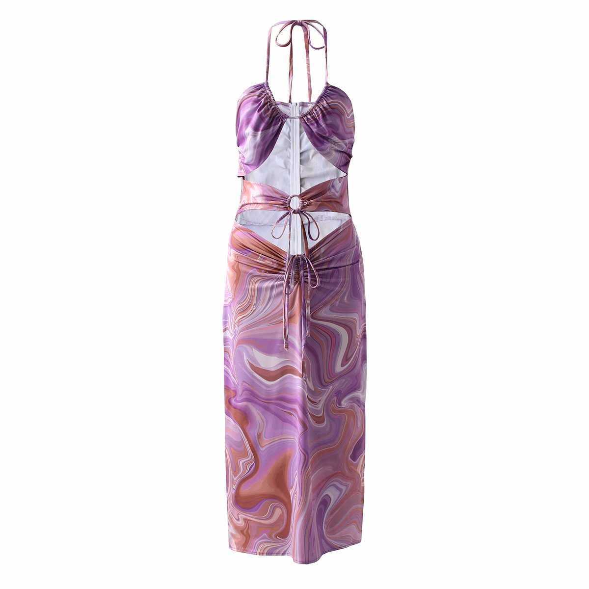 Summer Dress Women Hollow Out Corset Dress Woman elegant Casual Fashion Chic Lady Sexy Beach Prom dress robe femme 210709, Purple
Summer Dress Women Hollow Out Corset Dress Woman elegant Casual Fashion Chic Lady Sexy Beach Prom dress robe femme 210709, Purple