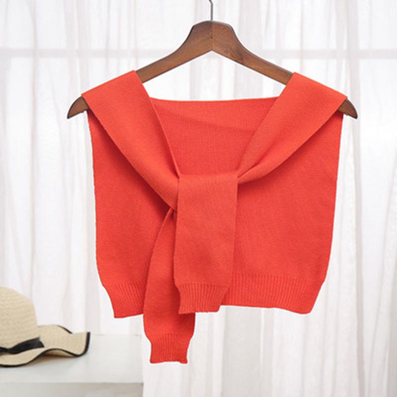 Scarves Korean Woolen Knit Warm Shawl Winter Female Blouse Shoulders Fake Collar Cape Knotted Scarf Solid Color Neck Guard Scarve H39
Scarves Korean Woolen Knit Warm Shawl Winter Female Blouse Shoulders Fake Collar Cape Knotted Scarf Solid Color Neck Guard Scarve H39