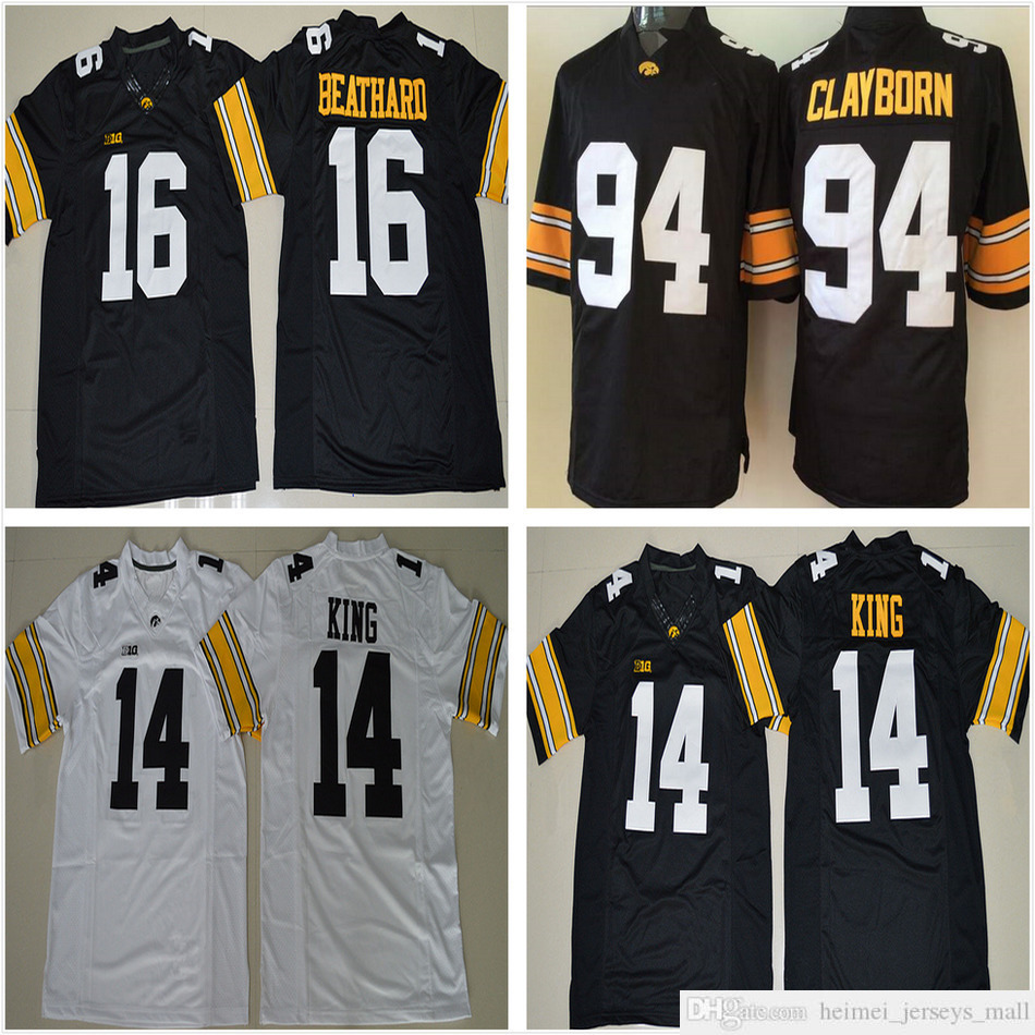 NCAA Iowa Hawkeyes College 14 Desmond King Football Jerseys 12 STANZI 94 Adrian Clayborn Jersey Men Team Black Away White
NCAA Iowa Hawkeyes College 14 Desmond King Football Jerseys 12 STANZI 94 Adrian Clayborn Jersey Men Team Black Away White