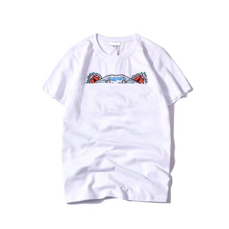 Fashion Women T-Shirt Summer Tees Mens Unisex Breathable Loose Short Sleeve Head Patterns Embroidery Letters Tops T Shirts Colors 764V, No6
Fashion Women T-Shirt Summer Tees Mens Unisex Breathable Loose Short Sleeve Head Patterns Embroidery Letters Tops T Shirts Colors 764V, No6
