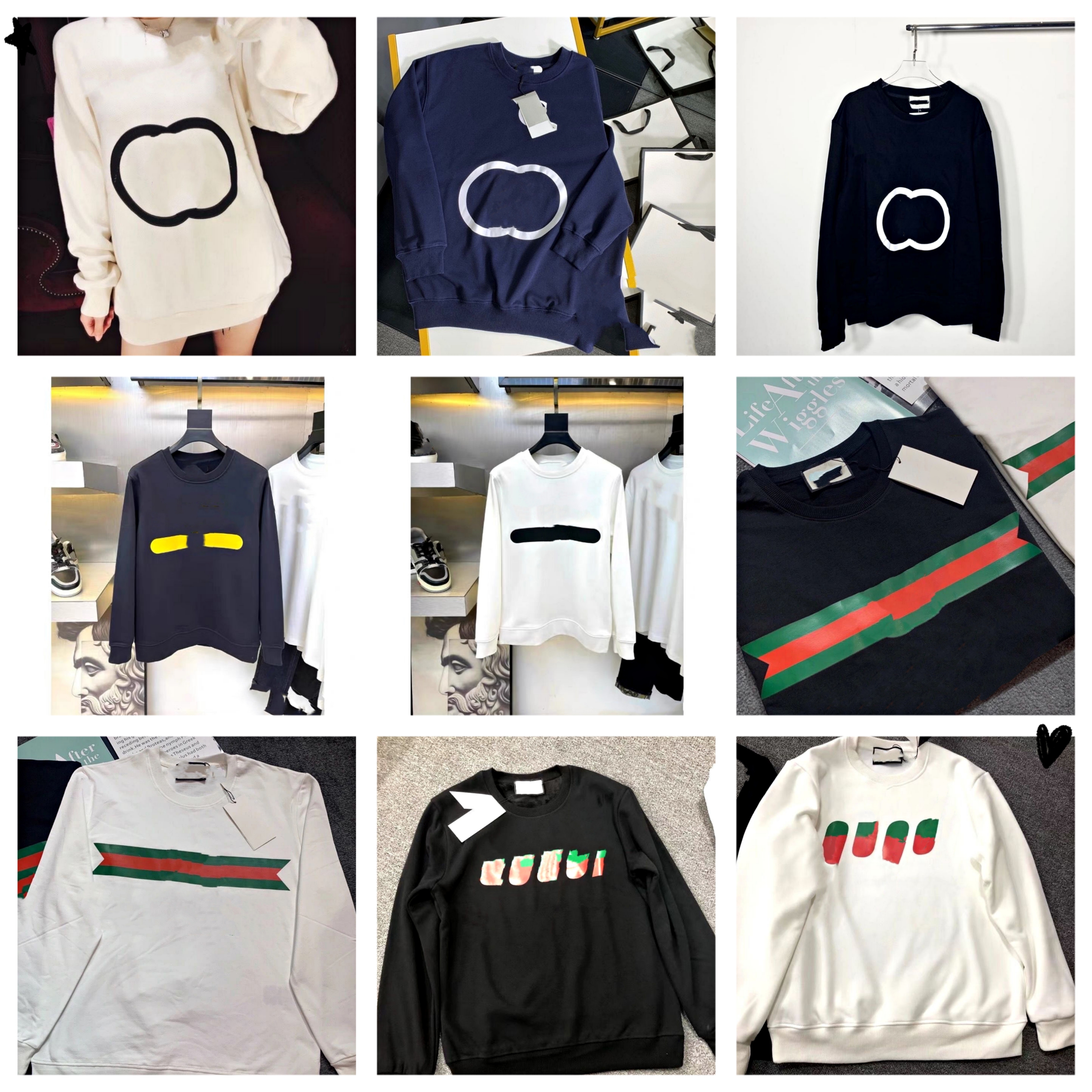 2022 autumn sweatshirts long-sleeved sweater letter pullover cotton for men and women sweaters knit sweater O-neck top Korean garland female, Black
2022 autumn sweatshirts long-sleeved sweater letter pullover cotton for men and women sweaters knit sweater O-neck top Korean garland female, Black