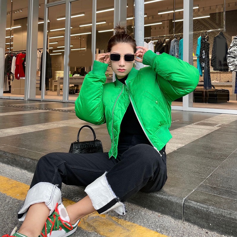 Fashion Women Down Jacket 2021FW Casual Women's Windbreaker Bright Solid Color Girls Jackets Youth BBV Outerwear Short Style Green Coat, Price difference
Fashion Women Down Jacket 2021FW Casual Women's Windbreaker Bright Solid Color Girls Jackets Youth BBV Outerwear Short Style Green Coat, Price difference