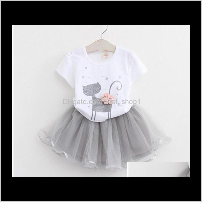 Kids Girls Fashion Summer Short Sleeve Cartoon Tshirt Gauze Skirt Baby Princess Dress 2Pcssets Top Quality Zbqqf Clothing Sets I9C5N, White
Kids Girls Fashion Summer Short Sleeve Cartoon Tshirt Gauze Skirt Baby Princess Dress 2Pcssets Top Quality Zbqqf Clothing Sets I9C5N, White