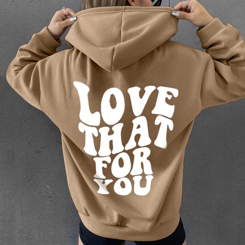 Women's Hoodies & Sweatshirts Letter Print Long-sleeved Sweatshirt 2021 Casual Blouse Pullover Vintage Oversized Hoodie Drawstring Streetwea, Bw
Women's Hoodies & Sweatshirts Letter Print Long-sleeved Sweatshirt 2021 Casual Blouse Pullover Vintage Oversized Hoodie Drawstring Streetwea, Bw