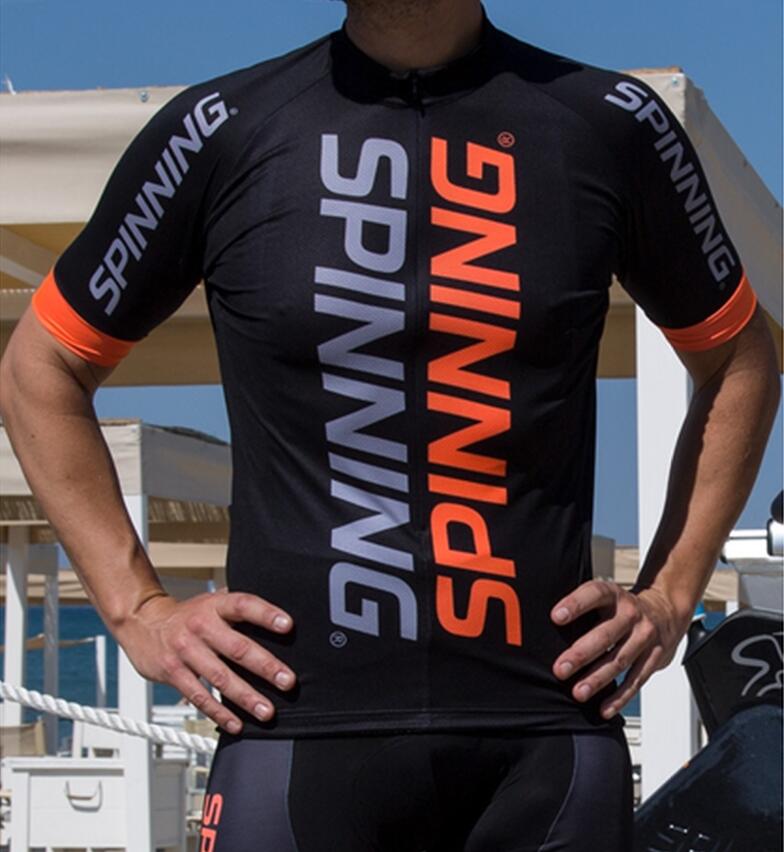 SPINNING Jersey Indoor fitness Cycling Top Gym short sleeve exercise bike maillot ciclismo hombre SPIN R replica, Black
SPINNING Jersey Indoor fitness Cycling Top Gym short sleeve exercise bike maillot ciclismo hombre SPIN R replica, Black