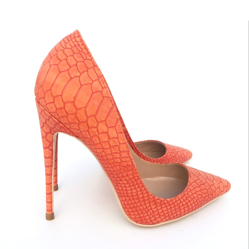 dress shoes orange women pumps snake's pattern pointed toe high heels 12 cm designer plus size yg020 roviciya myyt, Black
dress shoes orange women pumps snake's pattern pointed toe high heels 12 cm designer plus size yg020 roviciya myyt, Black