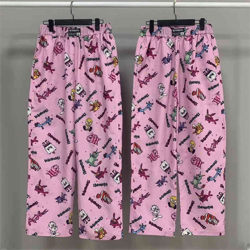 2020SS Cartoon Animal Print Pink Vetements Straight Pants Best Quality VTM Trousers Men Women Loose VETEMENTS Pants C0325, Black
2020SS Cartoon Animal Print Pink Vetements Straight Pants Best Quality VTM Trousers Men Women Loose VETEMENTS Pants C0325, Black