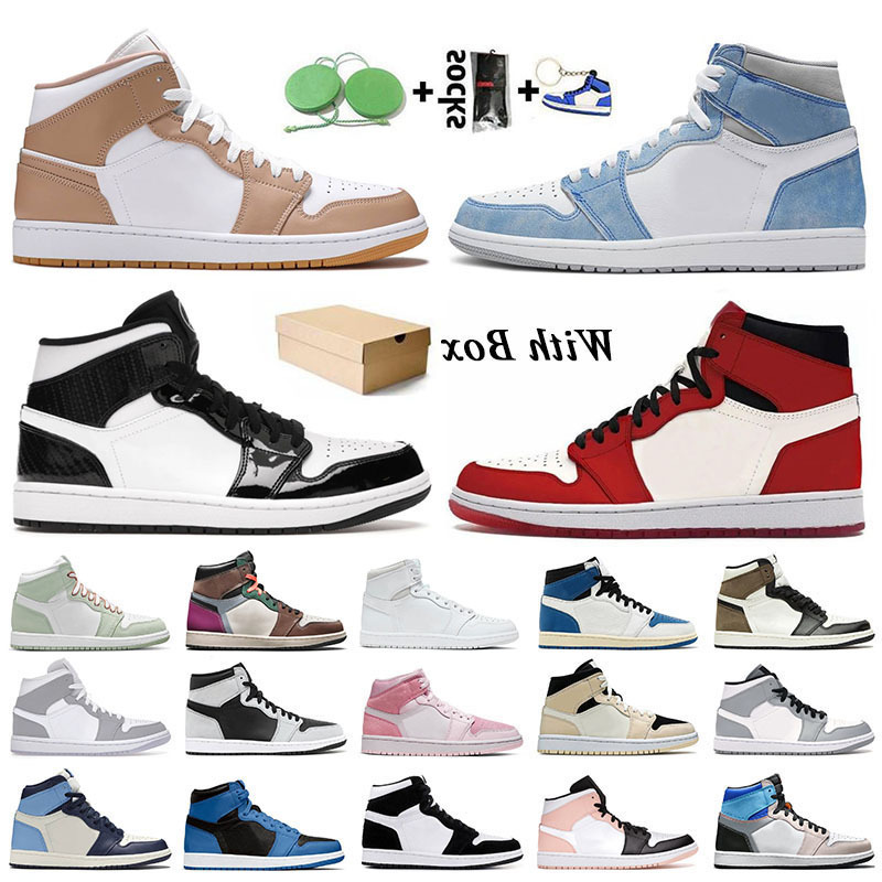 2022 Jumpman 1 Basketball Shoes Womens Mens 1s Trainers High OG Hyper Royal Carbon Fiber All-Star Tan Gum University Blue Seafoam Obsidian, B13 high og patina rust shadow 36-46
2022 Jumpman 1 Basketball Shoes Womens Mens 1s Trainers High OG Hyper Royal Carbon Fiber All-Star Tan Gum University Blue Seafoam Obsidian, B13 high og patina rust shadow 36-46