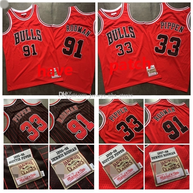 Men Chicago\rBulls\rScottie Pippen Dennis 91 Rodman Mitchell & Ness Red Hardwoods Classics 1995-96 Swingman Jersey 01, Black
Men Chicago\rBulls\rScottie Pippen Dennis 91 Rodman Mitchell & Ness Red Hardwoods Classics 1995-96 Swingman Jersey 01, Black