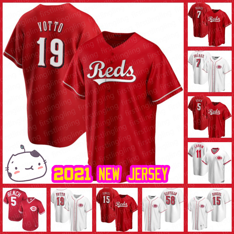 Reds Jersey Cincinnati 11 Barry Larkin 19 Joey Votto Eugenio Suarez Johnny Bench Nick Senzel Nick Castellanos Shogo Akiyama Baseball Men a, Blue;black
Reds Jersey Cincinnati 11 Barry Larkin 19 Joey Votto Eugenio Suarez Johnny Bench Nick Senzel Nick Castellanos Shogo Akiyama Baseball Men a, Blue;black