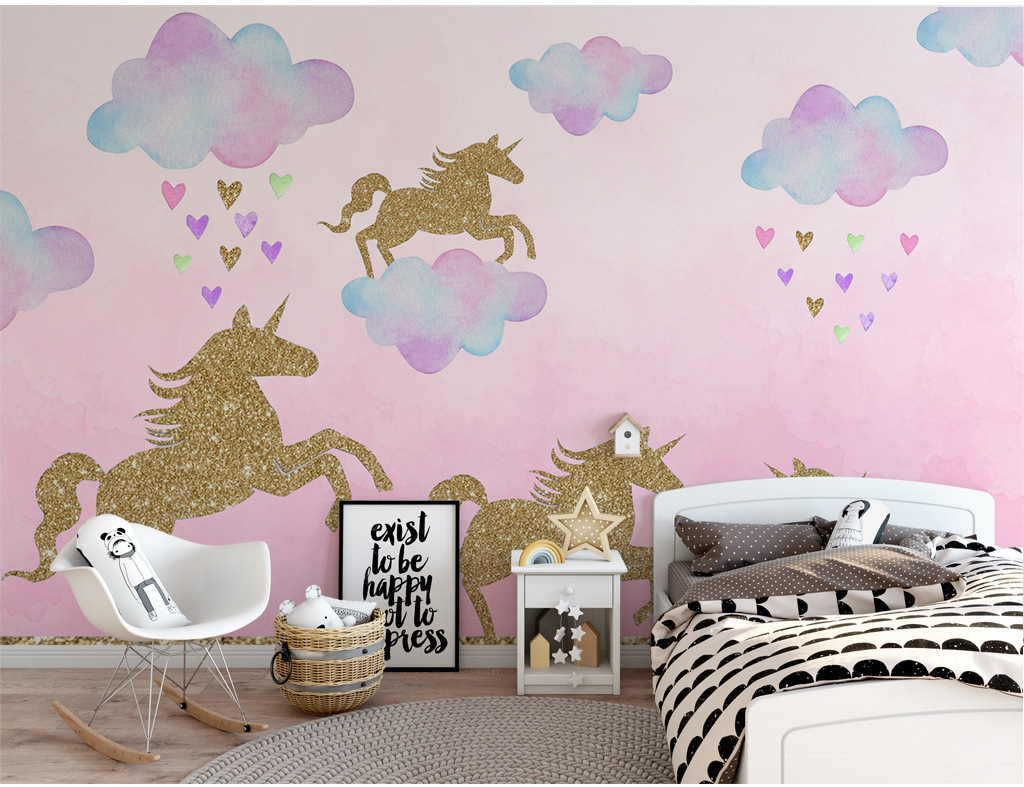 Gold Unicorn Pink Wall Stickers For Kids' Bedrooms Pink Unicorn Decals For Nursery Room Wallpaper
Gold Unicorn Pink Wall Stickers For Kids' Bedrooms Pink Unicorn Decals For Nursery Room Wallpaper