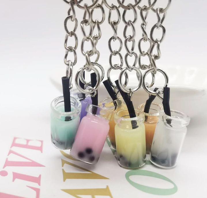 Creative Mini Soft Drink Keychain Milk Tea Drink Bubble Keychain Decompression Keychain Jewelry Gift 7 Colors dd258
Creative Mini Soft Drink Keychain Milk Tea Drink Bubble Keychain Decompression Keychain Jewelry Gift 7 Colors dd258