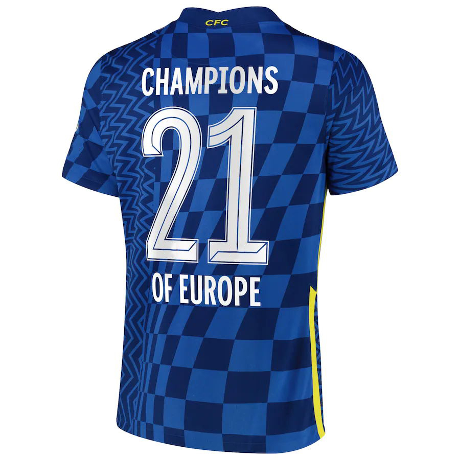 2 Stars 21/22 Home Blue Soccer Jersey 21 CHAMPIONS OF EUROPE Soccer Shirt 2021/2022 Football Uniforms, No name no number
2 Stars 21/22 Home Blue Soccer Jersey 21 CHAMPIONS OF EUROPE Soccer Shirt 2021/2022 Football Uniforms, No name no number