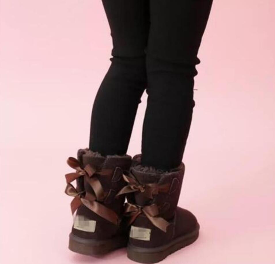 Kids Keep warm 2 Bows Boots Genuine Leather toddlers Snow Boots Solid Botas De nieve Winter Girls Footwear Toddler Girl's boy's Boots red
Kids Keep warm 2 Bows Boots Genuine Leather toddlers Snow Boots Solid Botas De nieve Winter Girls Footwear Toddler Girl's boy's Boots red