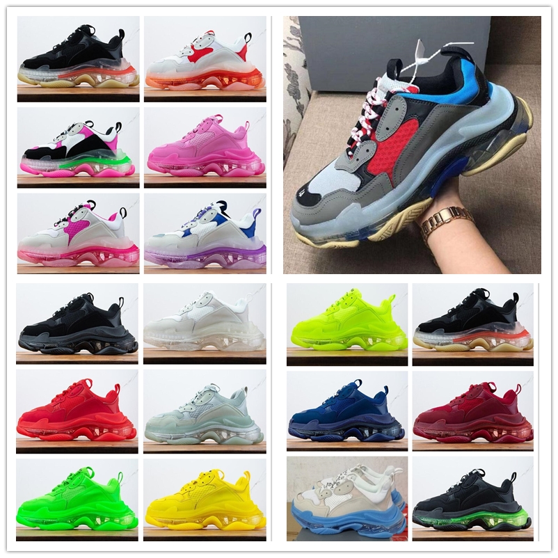 Paris Triple S Trainers Mens Women 17FW Sneakers Old Dad Shoes Platform Black White Casual Trainer Ladies Designer, With original box
Paris Triple S Trainers Mens Women 17FW Sneakers Old Dad Shoes Platform Black White Casual Trainer Ladies Designer, With original box