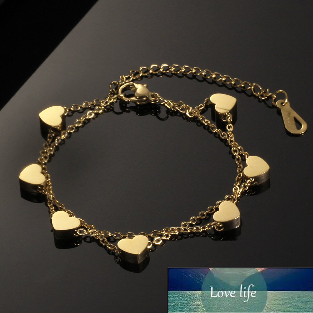 Stainless Steel Love Bracelet New Fashion Stainless Steel Geometric Simple Heart Pendant Charm Friendship Bracelets Factory price expert design Quality Latest
Stainless Steel Love Bracelet New Fashion Stainless Steel Geometric Simple Heart Pendant Charm Friendship Bracelets Factory price expert design Quality Latest