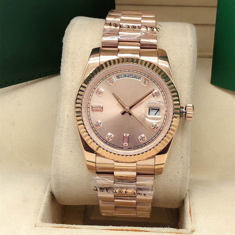 Fashion classic high quality women's watch waterproof stainless steel automatic machinery 36MM week calendar, Camel
Fashion classic high quality women's watch waterproof stainless steel automatic machinery 36MM week calendar, Camel