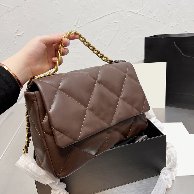 19 Series Autumn Winter Jumbo Bags Classic Single Flap Quilted Matelasse Chain Cross Body Shoudler Totes Large Capacity Outdoor Sacoche Street Trendy Handbags 30CM, Black
19 Series Autumn Winter Jumbo Bags Classic Single Flap Quilted Matelasse Chain Cross Body Shoudler Totes Large Capacity Outdoor Sacoche Street Trendy Handbags 30CM, Black