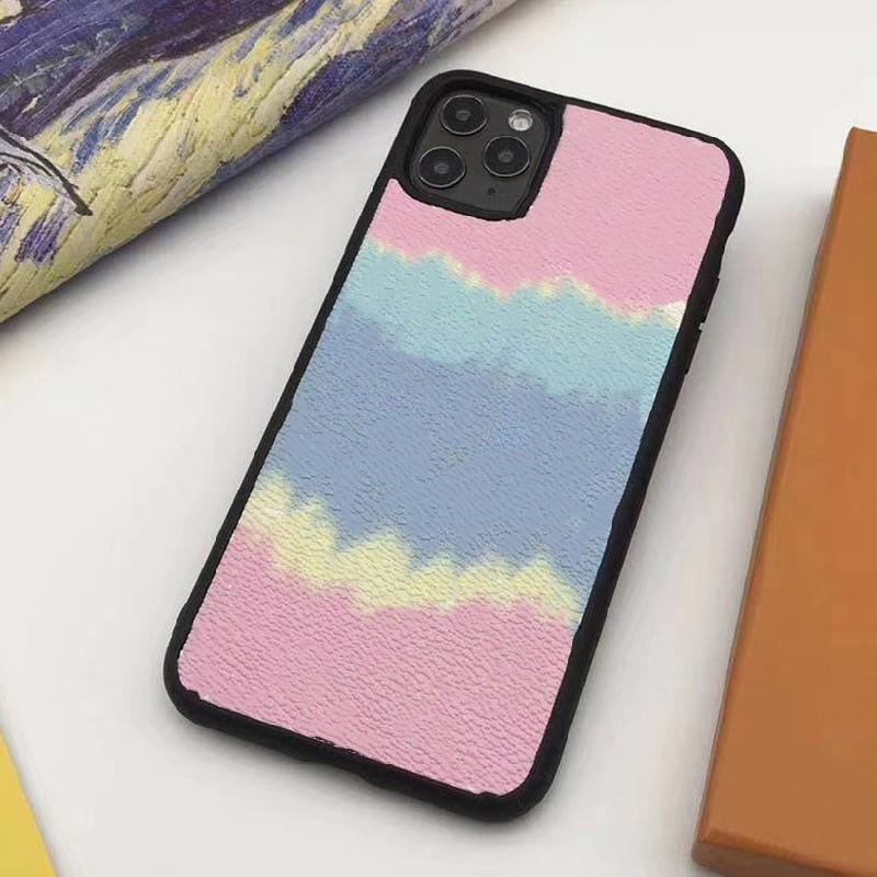 For iPhone 12 pro max luxury Phone Case Fashion Leather Colorful Print Designer Tags Phone Cover for Iphone 11pro max XS XR, Blue small vi
For iPhone 12 pro max luxury Phone Case Fashion Leather Colorful Print Designer Tags Phone Cover for Iphone 11pro max XS XR, Blue small vi