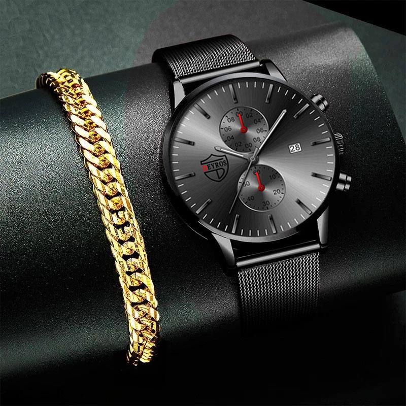 Wristwatches Top Brand Mens Watches Luxury Business Stainless Steel Mesh Belt Quartz WristWatch Gold Bracelet Men Luminous Clock Watch, Slivery;brown
Wristwatches Top Brand Mens Watches Luxury Business Stainless Steel Mesh Belt Quartz WristWatch Gold Bracelet Men Luminous Clock Watch, Slivery;brown