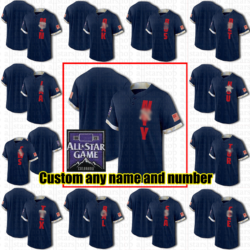 Custom 2021 All Star Game Navy Coolbase Baseball Jerseys Stitched 2 Jeter 23 Tatis Jr. 13 Acuna Jr. Guerrero Jr. 10 Moncada 48 deGrom Samardzija 17 Ohtani 27 Altuve Jersey, Mens jersey
Custom 2021 All Star Game Navy Coolbase Baseball Jerseys Stitched 2 Jeter 23 Tatis Jr. 13 Acuna Jr. Guerrero Jr. 10 Moncada 48 deGrom Samardzija 17 Ohtani 27 Altuve Jersey, Mens jersey