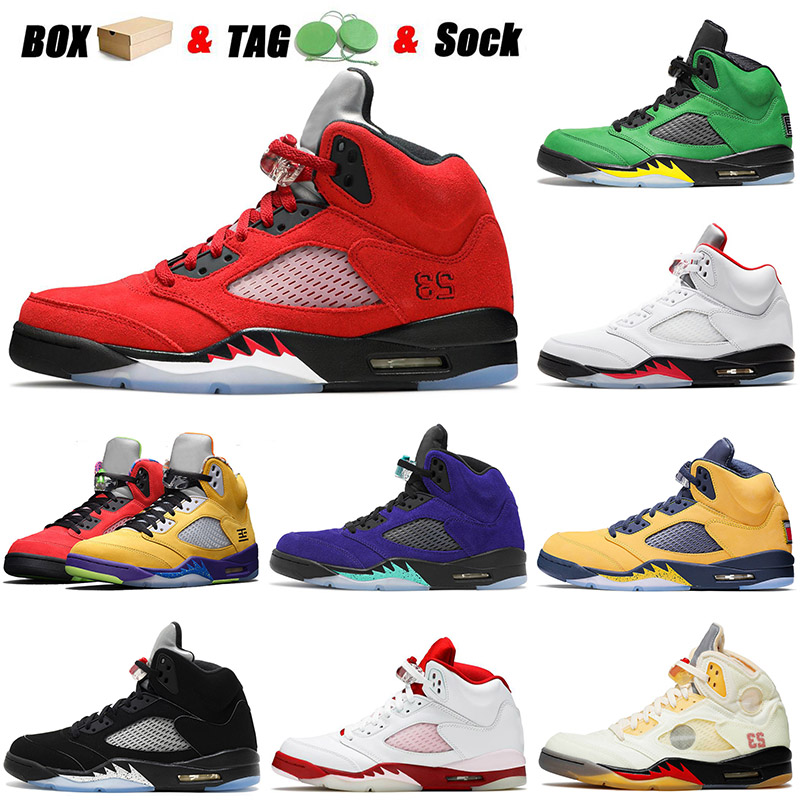 Raging Bull 5 5s V Top Quality Basketball Shoes SE Oregon Jumpman Black Muslin Crimson Voltage Alternate Grape Retro Trainers Sneakers SIZE 13, D15 ice blue 40-47
Raging Bull 5 5s V Top Quality Basketball Shoes SE Oregon Jumpman Black Muslin Crimson Voltage Alternate Grape Retro Trainers Sneakers SIZE 13, D15 ice blue 40-47