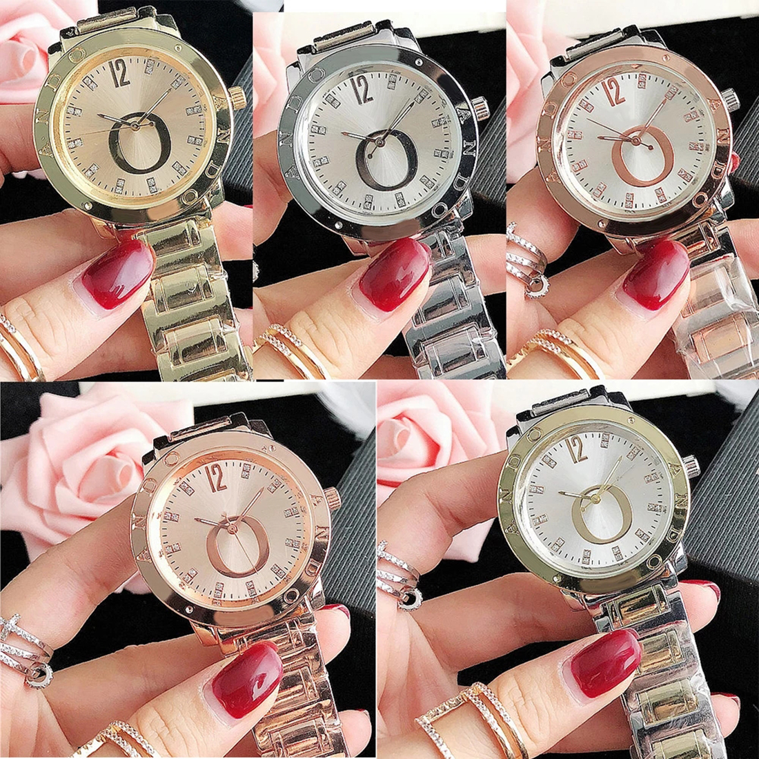 Europe and The United States Stainless Steel Bracelets Men and Women Luxury Atmosphere Quartz Fashion Jewelry Gift Fine31
Europe and The United States Stainless Steel Bracelets Men and Women Luxury Atmosphere Quartz Fashion Jewelry Gift Fine31