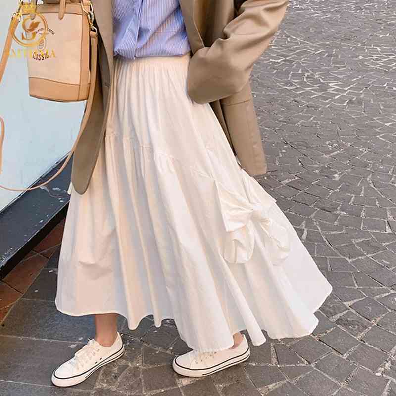 Korea Chic Elegant Female Bow Tie Black White Midi Skirts Women's Loose High Waist Long Summer Faldas 210520, Photo color
Korea Chic Elegant Female Bow Tie Black White Midi Skirts Women's Loose High Waist Long Summer Faldas 210520, Photo color