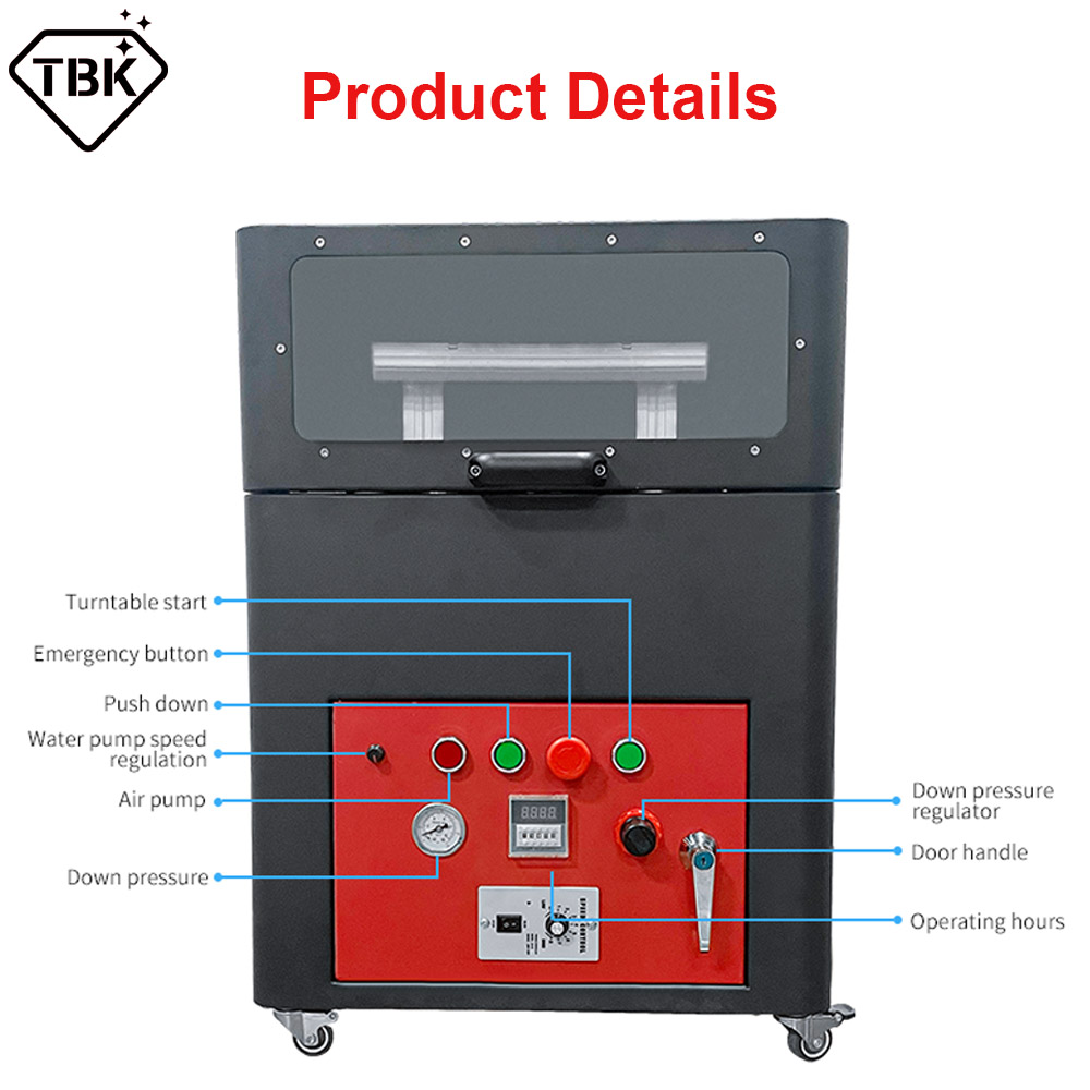 TBK 938 938M 2 Working Station Scratches Polishing Machine For iPhone 11 12Pro Max Samsung Mobile Phone Refurbish Glass Grinding
TBK 938 938M 2 Working Station Scratches Polishing Machine For iPhone 11 12Pro Max Samsung Mobile Phone Refurbish Glass Grinding
