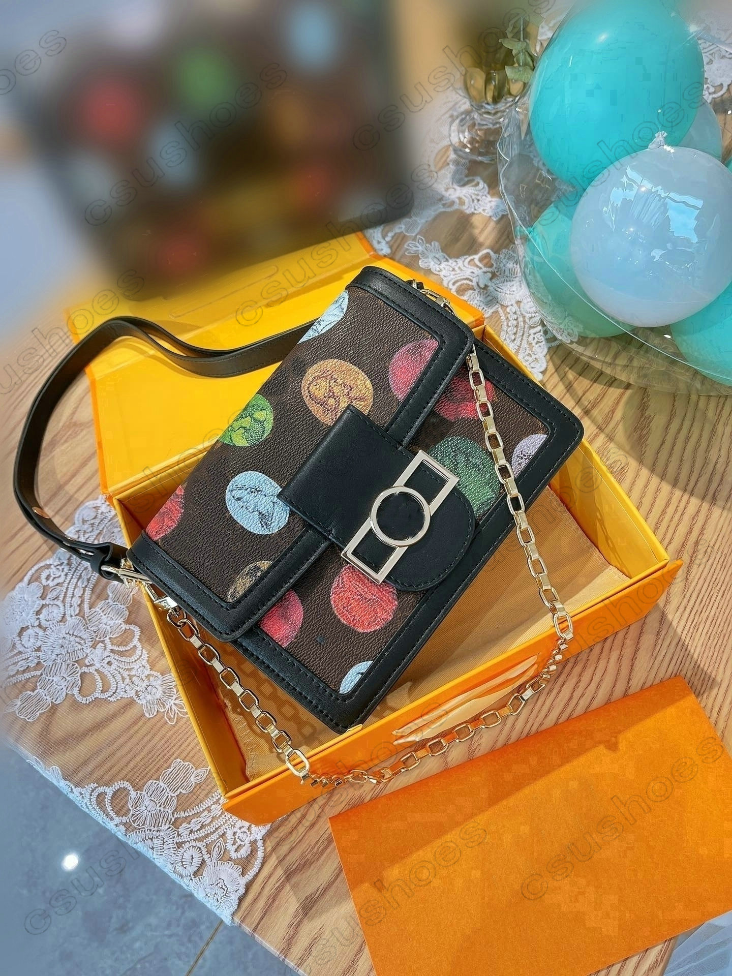 DAUPHINE Bag Luxury Designer LOCK Womens MM Clutch Messenger Leather Shoulder Bags CrossBody Handbag Purse Classic metal Hasp M44391 M59246 M45889, Customize
DAUPHINE Bag Luxury Designer LOCK Womens MM Clutch Messenger Leather Shoulder Bags CrossBody Handbag Purse Classic metal Hasp M44391 M59246 M45889, Customize