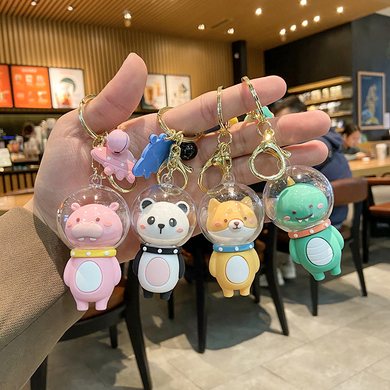 Silicone Cartoon Doll Space Animal Alloy Key Rings Pendant Couple Backpack Luxury Jewelry, Slivery;golden
Silicone Cartoon Doll Space Animal Alloy Key Rings Pendant Couple Backpack Luxury Jewelry, Slivery;golden