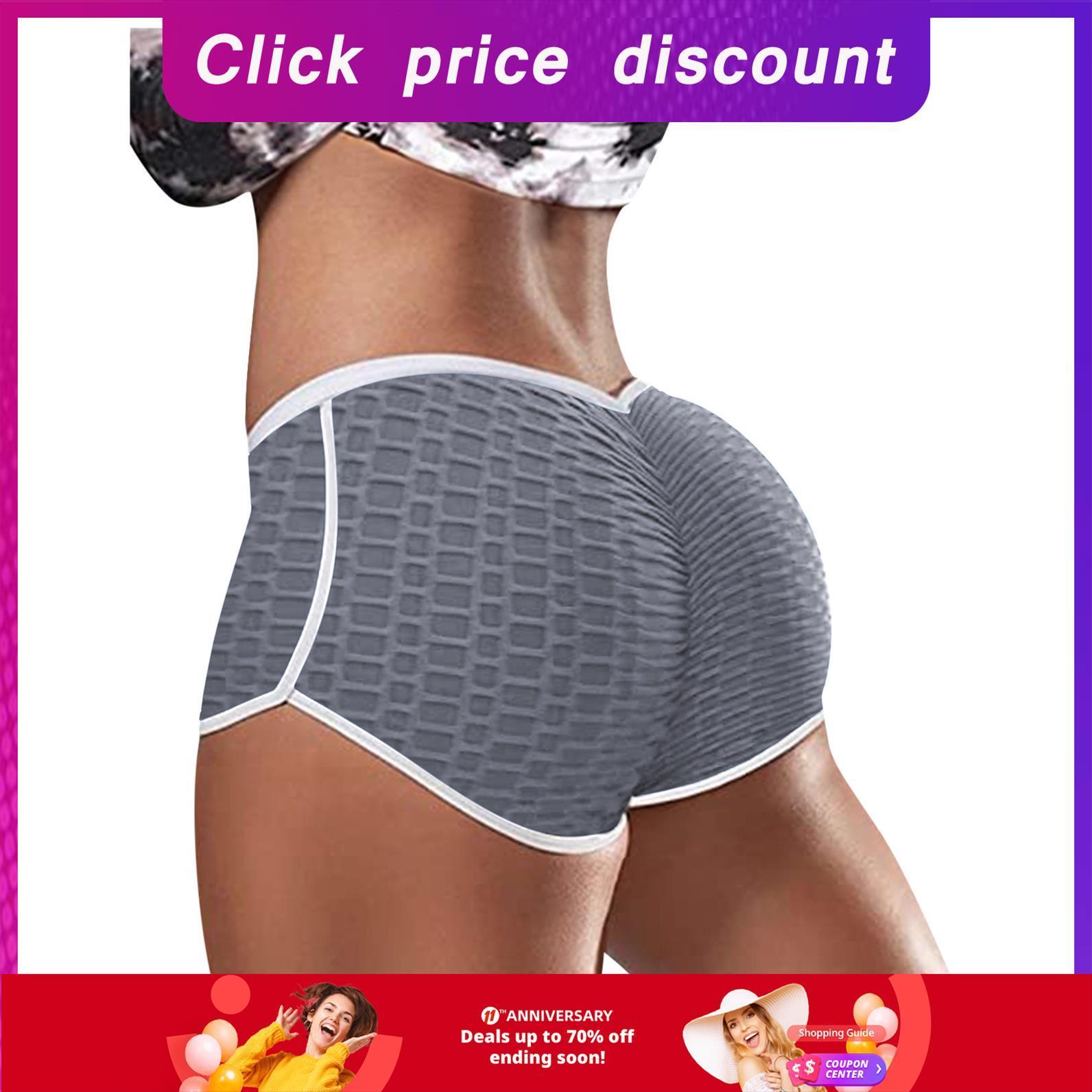 25 push up workout fitness womens leggings sports running athletic elastic scrunch, Black
25 push up workout fitness womens leggings sports running athletic elastic scrunch, Black