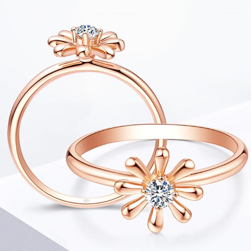 Cluster Rings 18K Au750 White Gold Ring Women Wedding Anniversary Engagement Party Round Flower Moissanite Diamond Elegant Romantic, Golden;silver
Cluster Rings 18K Au750 White Gold Ring Women Wedding Anniversary Engagement Party Round Flower Moissanite Diamond Elegant Romantic, Golden;silver
