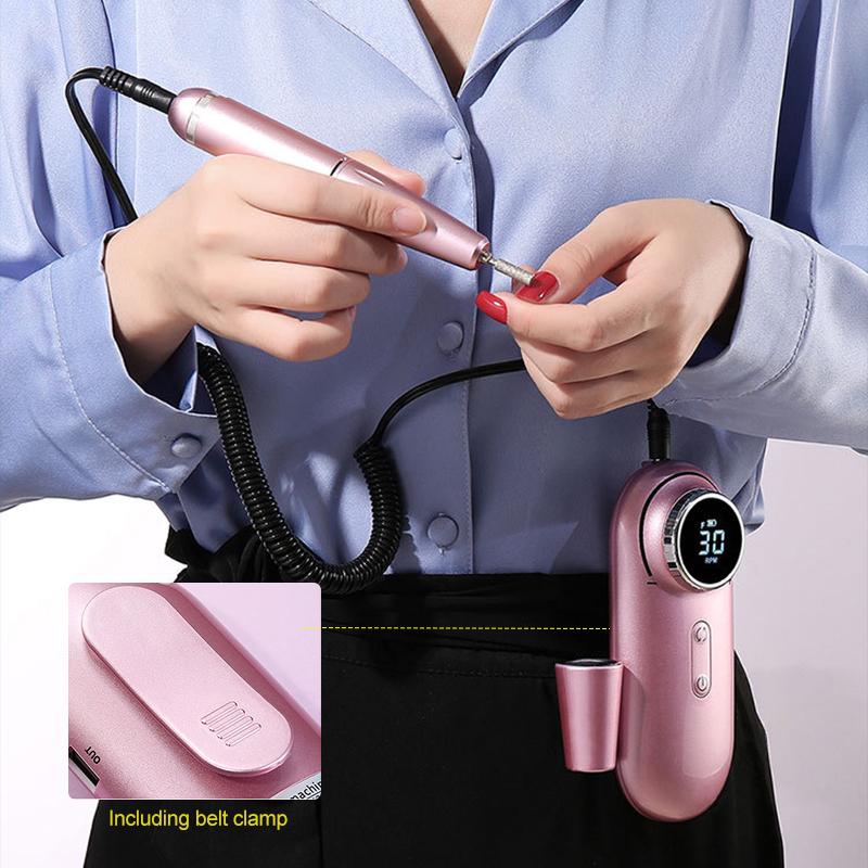 Nail Drill & Accessories Portable USB Charging Electric Machine Pen Apparatus Professional Manicure And Pedicure Lathe Gel Polisher