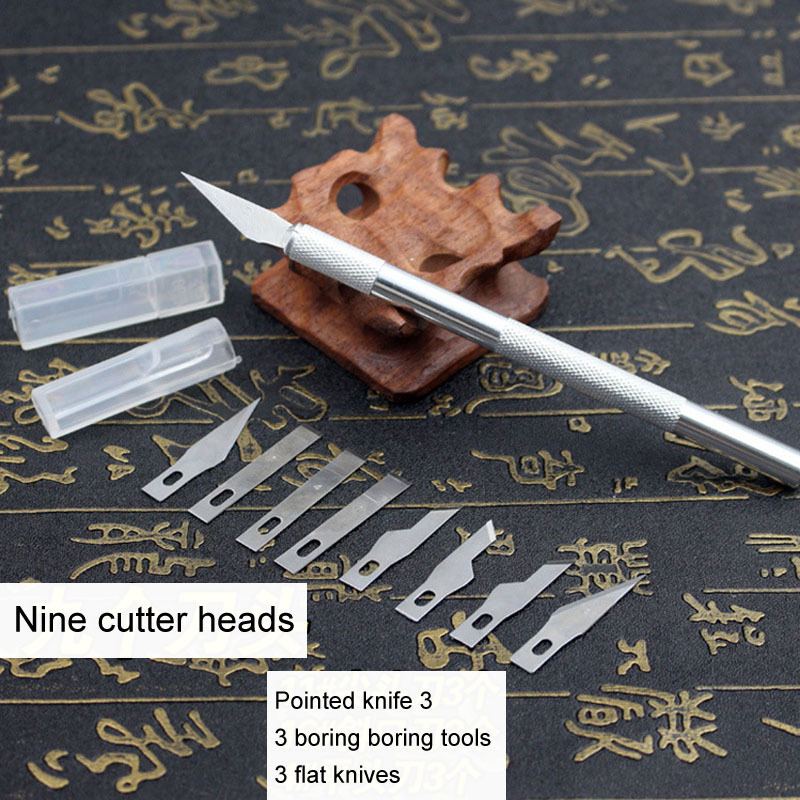 With Box Model Tool Making 13 Blade Polymer Clay Multifunction Pen Knifes Metal Scalpel Knife Tools Kit Knife
