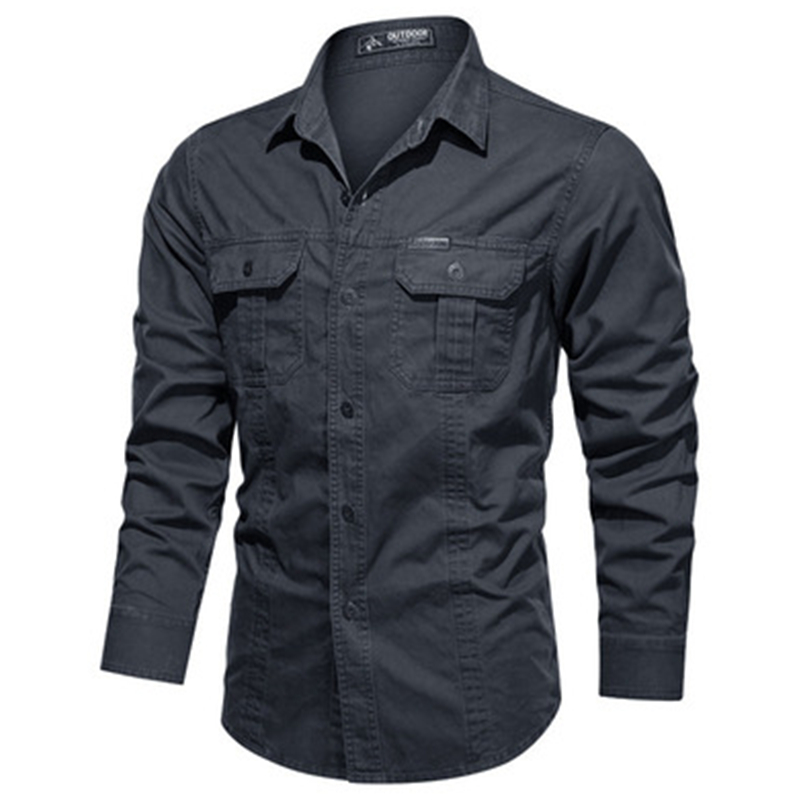 Solid Afs Jeep Men Long Sleeve Shirt Cotton Fall Business Breakout Casual Shirts Free Shirt Plus Size, Black blue
Solid Afs Jeep Men Long Sleeve Shirt Cotton Fall Business Breakout Casual Shirts Free Shirt Plus Size, Black blue