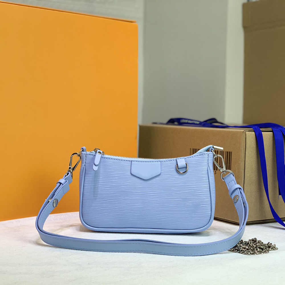 Luxurys EASY POUCH ON STRAP Handbags Women Shoulder Bag Fashion Classic Totes Woman Chain Purses Designers Crossbody Bags, Blue
Luxurys EASY POUCH ON STRAP Handbags Women Shoulder Bag Fashion Classic Totes Woman Chain Purses Designers Crossbody Bags, Blue