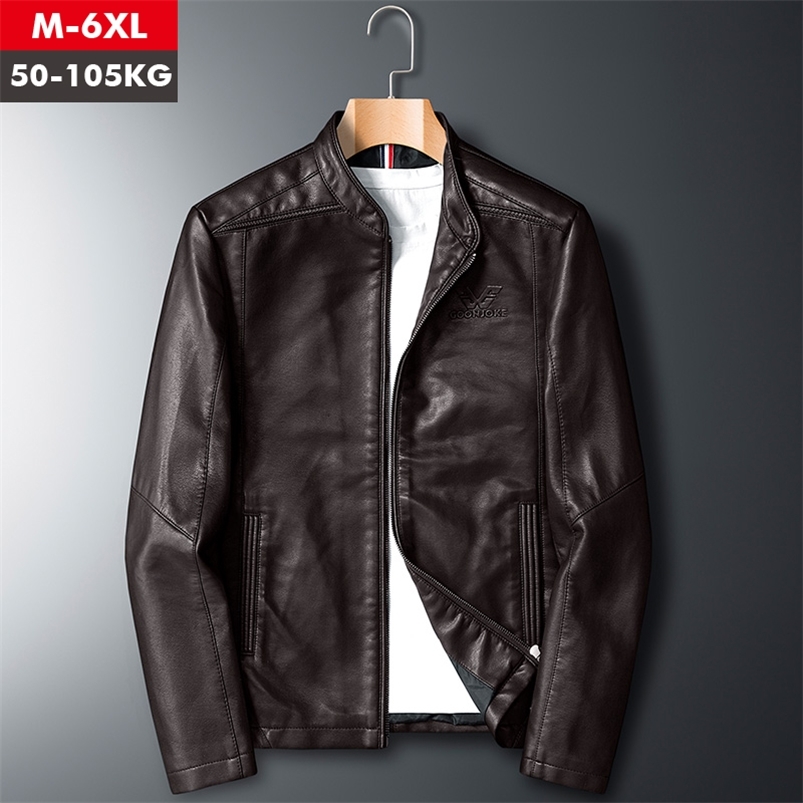 Leather Jacket Men Spring Autumn Men PU s Thin Korean Fashion Casual Coats Outerwear Slim Fit Black Coffee Coats Male M-6XL 211111, Black 8691
Leather Jacket Men Spring Autumn Men PU s Thin Korean Fashion Casual Coats Outerwear Slim Fit Black Coffee Coats Male M-6XL 211111, Black 8691