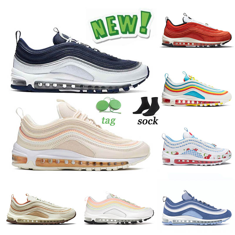 97s Men Running Shoes Pull Tab Obsidian White 97og Cork Silver Bullet Bright Citron London Summer of Love Outdoor Sports Sneakers Womens Trainers, C1 the future 36-40
97s Men Running Shoes Pull Tab Obsidian White 97og Cork Silver Bullet Bright Citron London Summer of Love Outdoor Sports Sneakers Womens Trainers, C1 the future 36-40